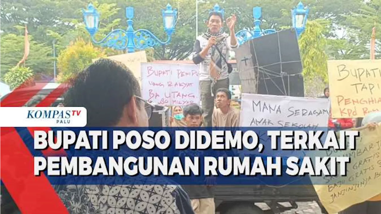 Bupati Poso Didemo Terkait Pembangunan Rumah Sakit