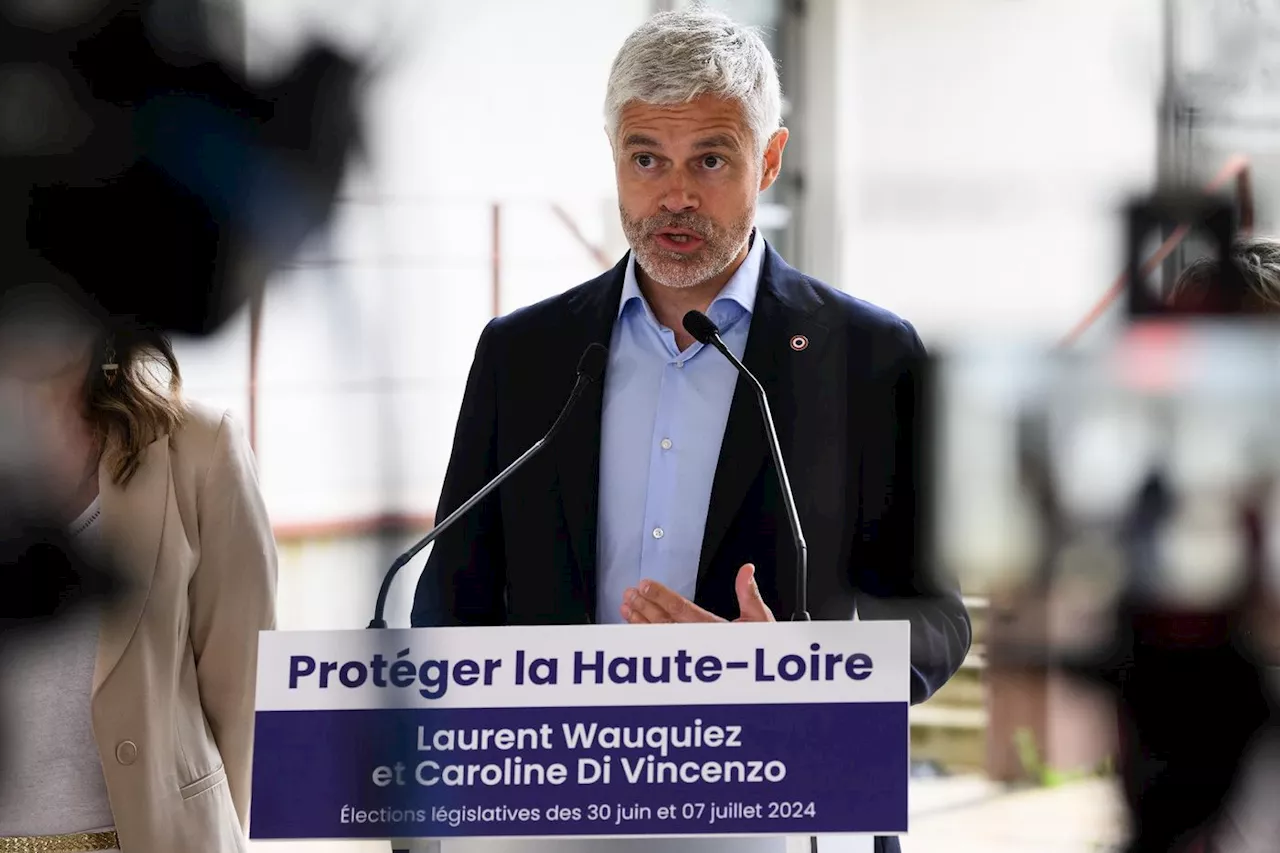 Wauquiez (LR) candidat aux législatives, ne «croit pas» aux «alliances»