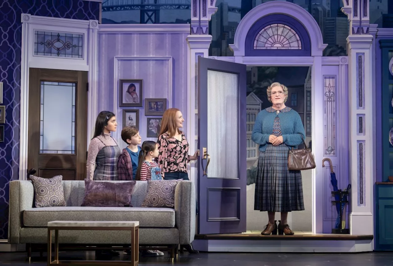 For ‘Mrs. Doubtfire’ musical, these married actors took their kid and cats on tour