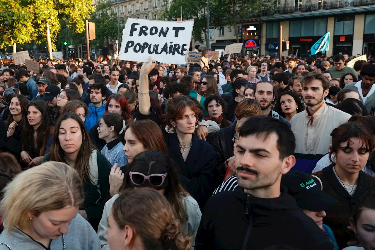 Législatives: la gauche affiche sa volonté de constituer un 'nouveau front populaire'