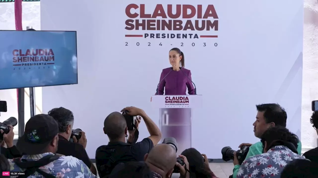 Claudia Sheinbaum destaca reunión con comitiva de Joe Biden; asegura que mantendrá reuniones bilaterales con E