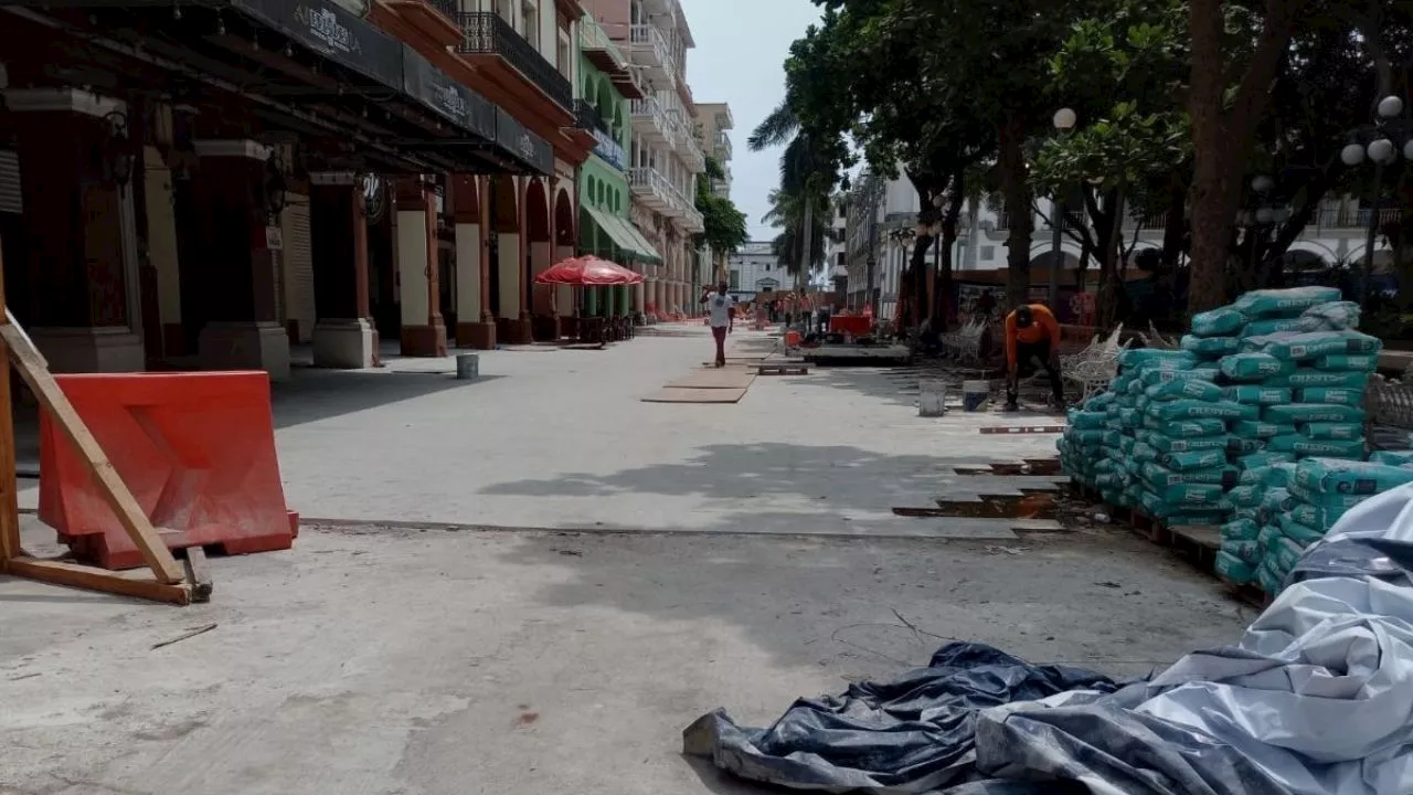 Remodelación del Zócalo de Veracruz: esta zona se estrenará antes del Carnaval 2024