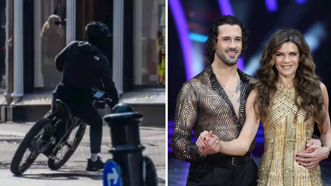 Strictly star has phone snatched by masked biker in London