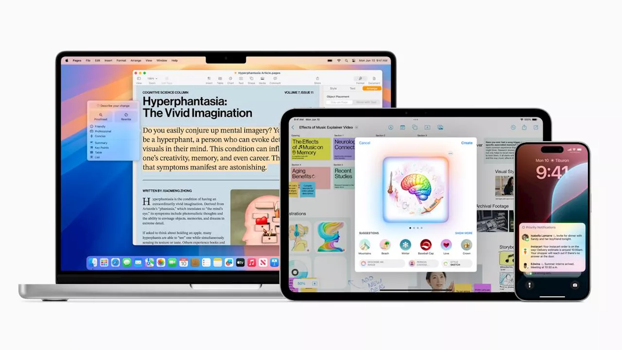 Apple Intelligence Rilis di iOS 18, iPadOS 18, dan MacOS Sequoia! Apa Itu dan Fiturnya?