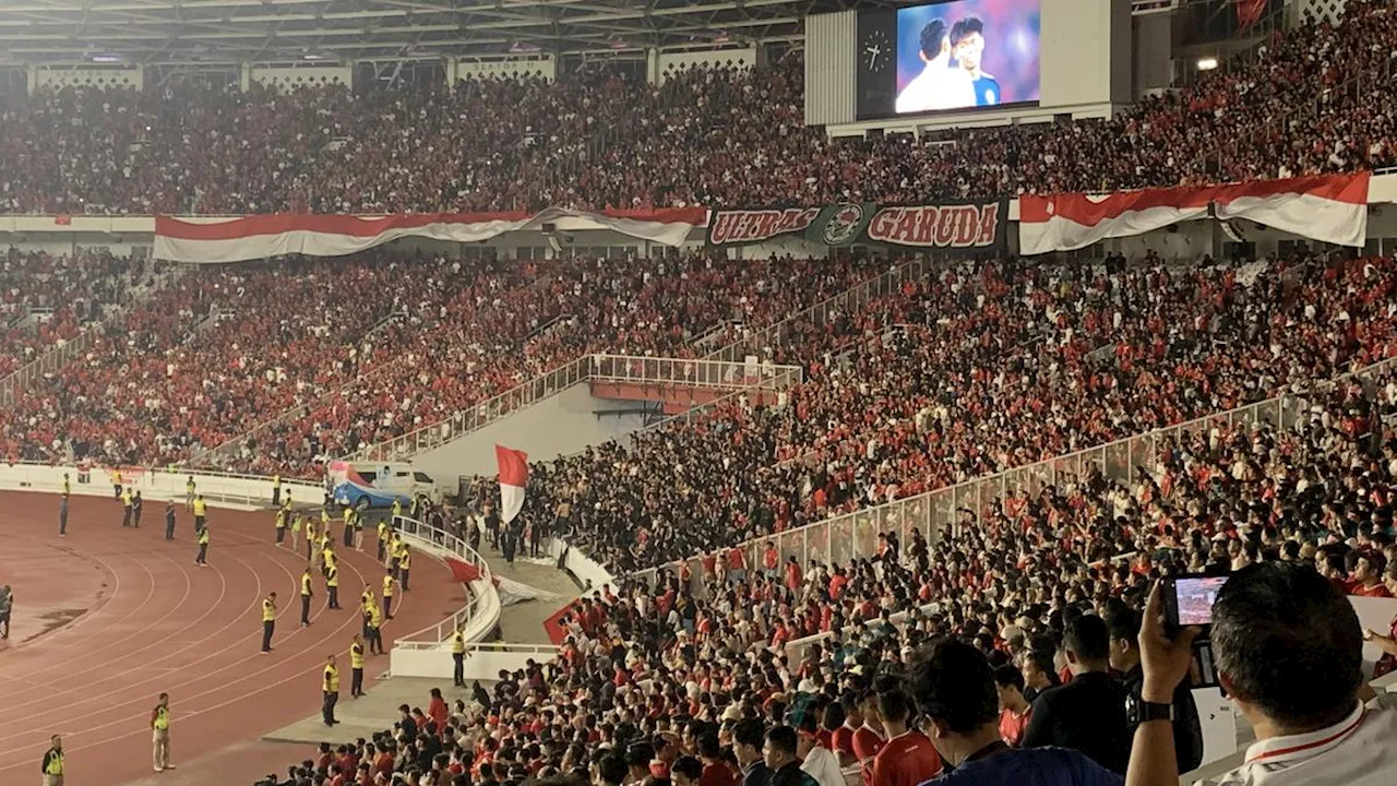 Bikin Merinding, Indonesia Pusaka dan Kebyar-Kebyar Bergema di Stadion GBK Iringi Kemenangan Timnas Indonesia