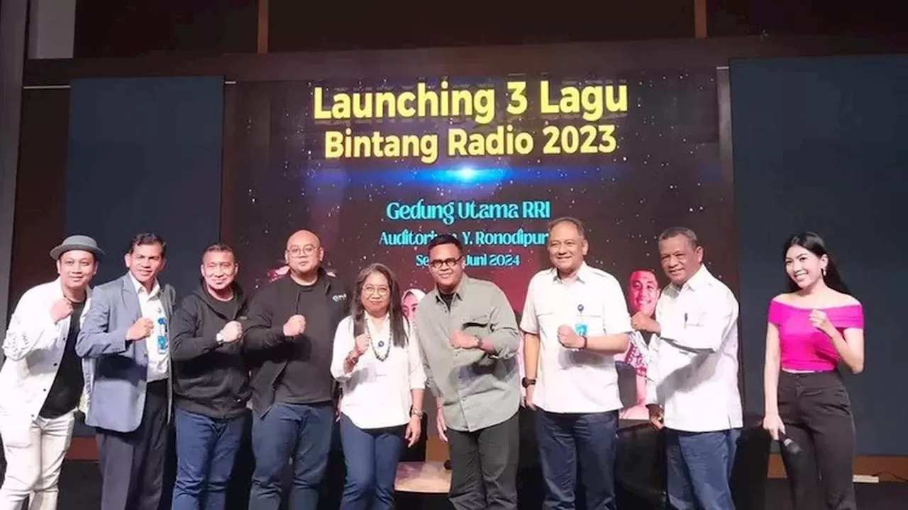 Tiga Single Bintang Radio RRI 2023 Diluncurkan: Mengembangkan Talenta Musik Baru di Era Digital