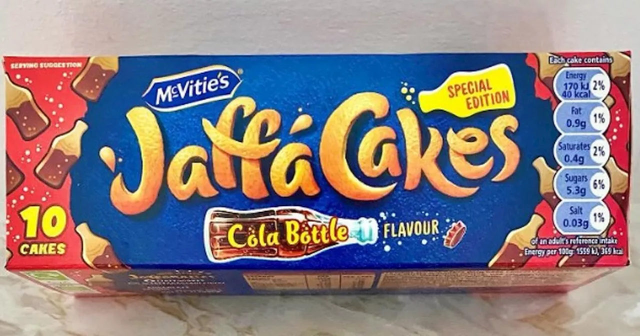 McVitie's launches first ever cola-flavoured Jaffa Cakes