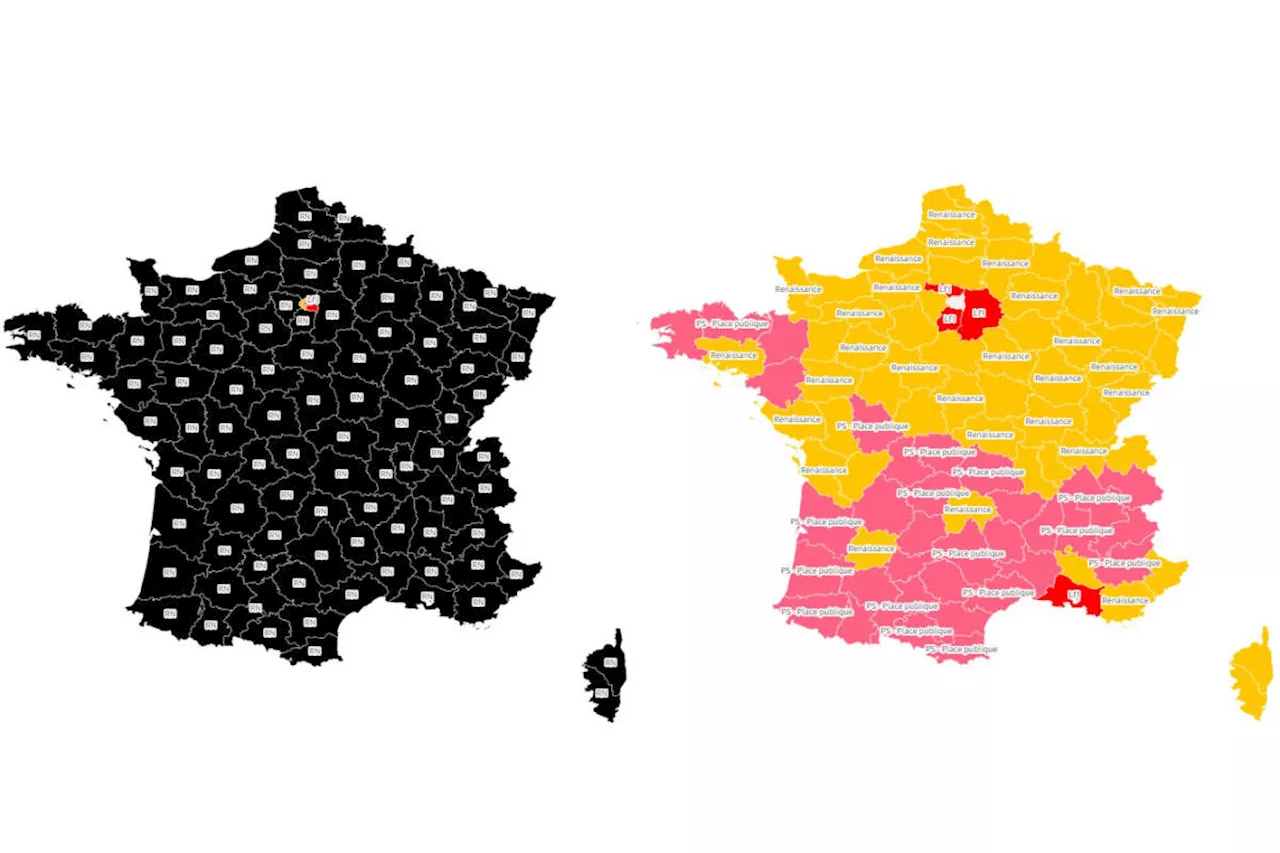 Européennes : derrière la France du RN, une France des deuxièmes coupée en deux