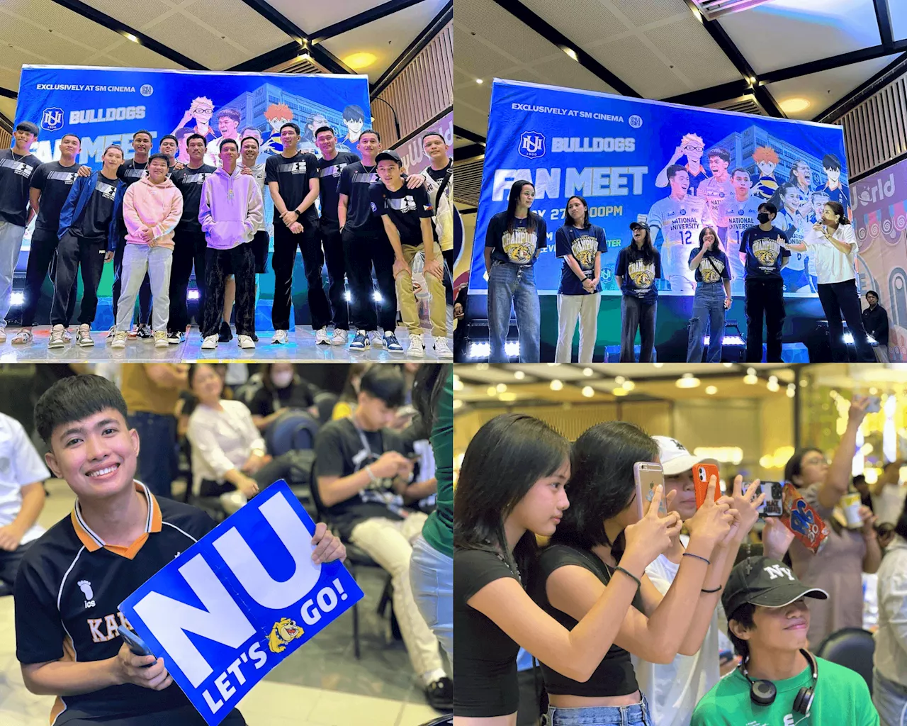 NU meet and Greet in SM Manila