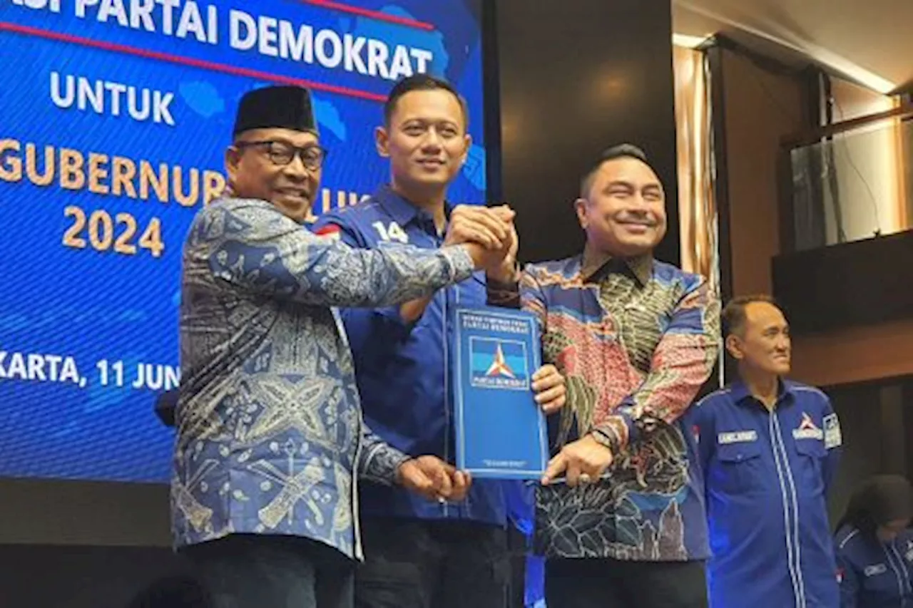 Demokrat Resmi Usung Murad Ismail dan Michael Wattimena di Pilgub Maluku 2024