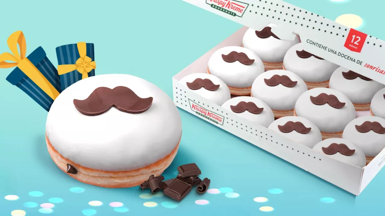 Esta es la dona PAPÁ del Día del Padre 2024 de Krispy Kreme