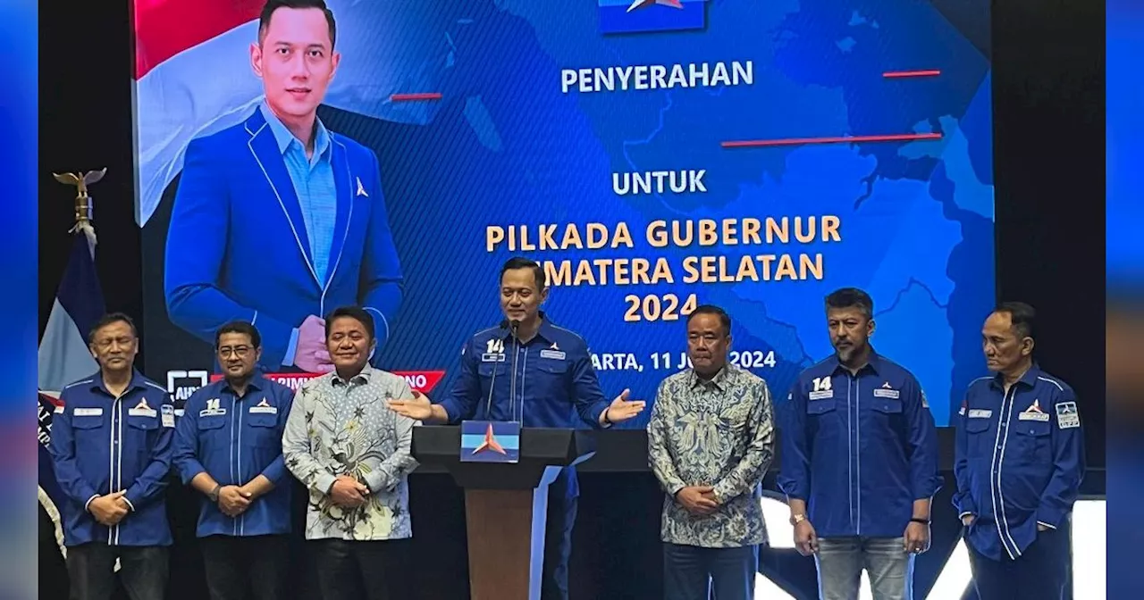 Demokrat Dukung Herman Deru dan Cik Ujang di Pilgub Sumsel 2024