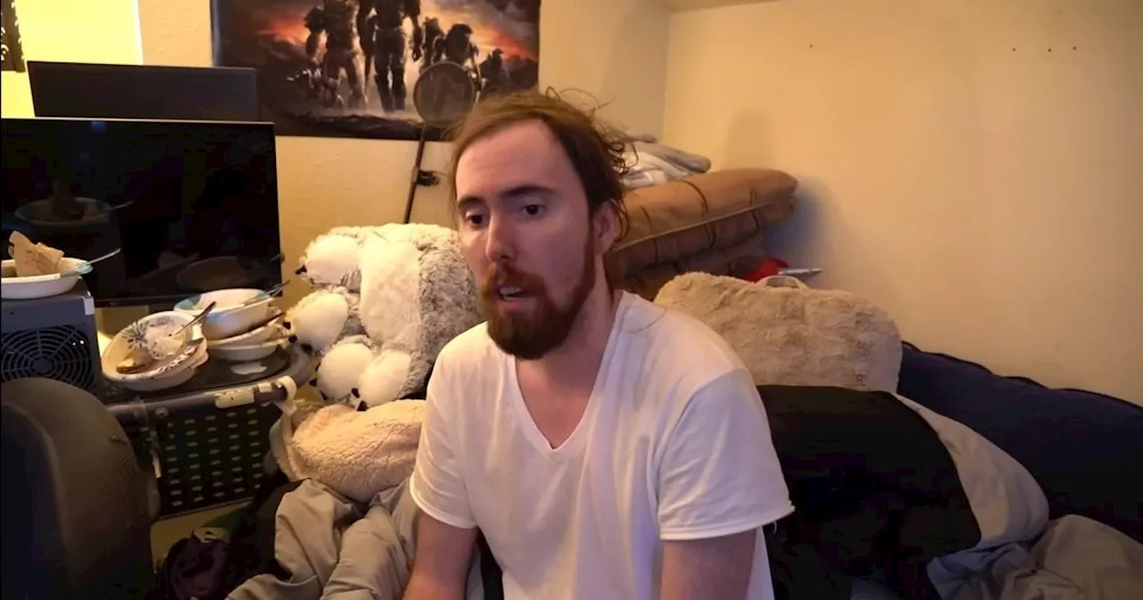 Asmongold is cleaning his filthy house but fears finding a dead animal