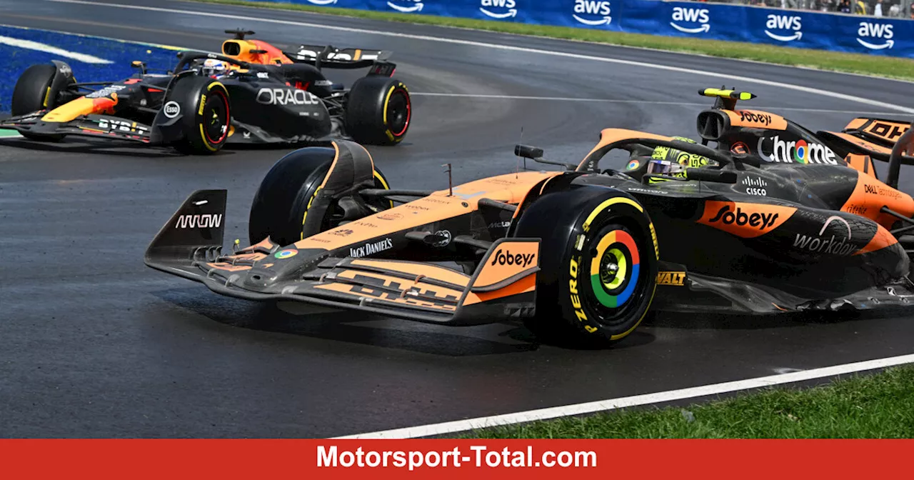 Eineinhalb Sekunden zu spät: Hat Lando Norris hier den Sieg verloren?