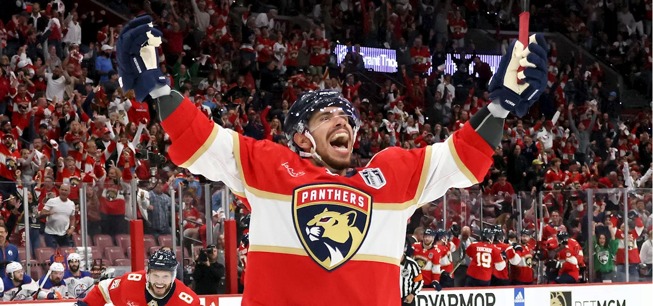 Panthers come back to beat Oilers 4-1 in Game 2 of Stanley Cup Final