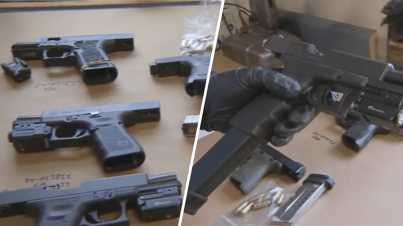 Montgomery County police have noticed a trend as more and more illegal guns recovered daily