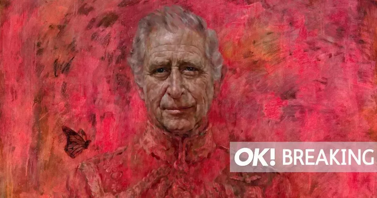 King Charles official portrait vandalised by animal rights protesters