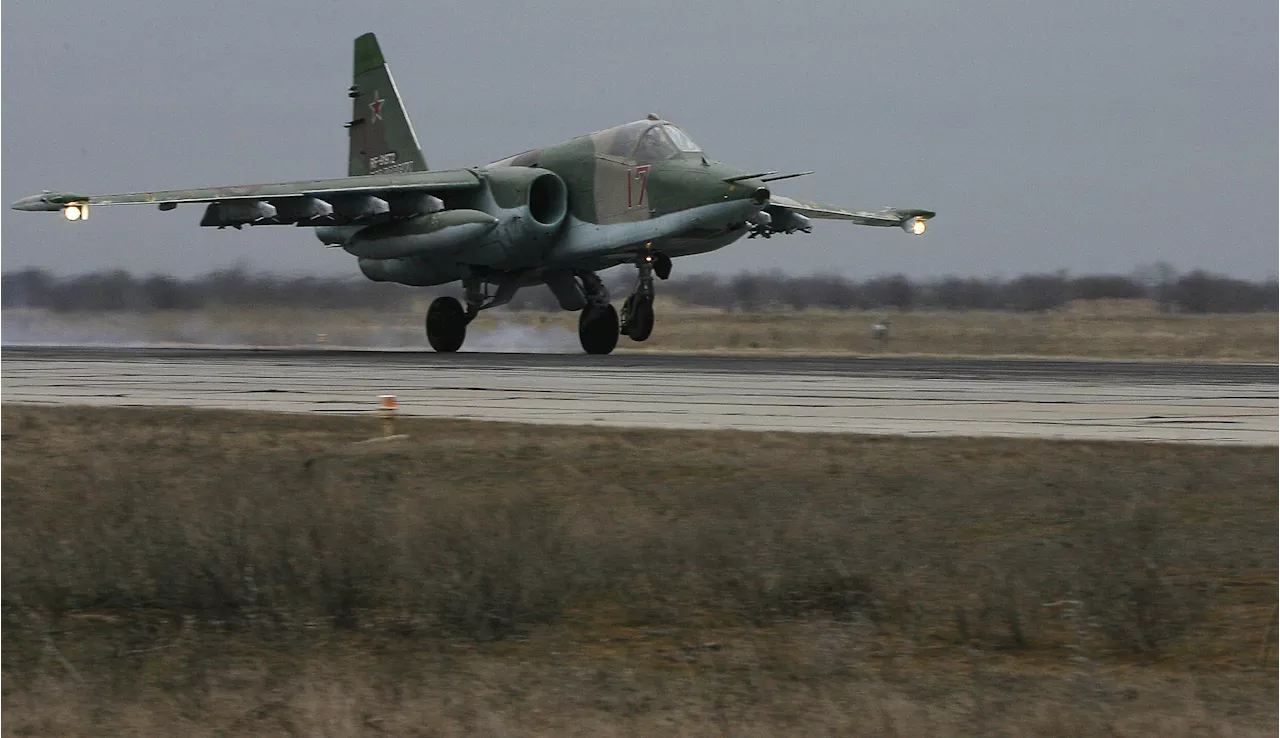 Russian Su-25 Downed by Ukrainian Missile in Point-of-View Video