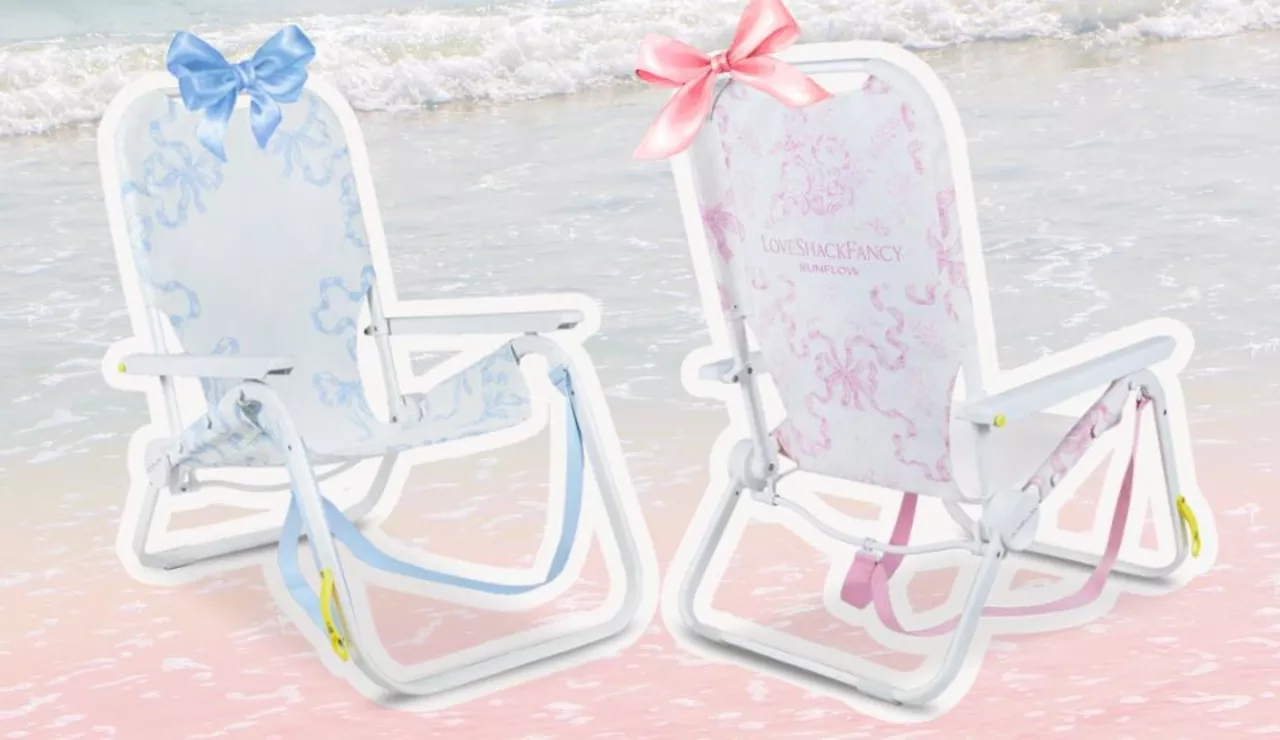 N.J. beach chair company launches its lightest, simplest silhouette in limited-edition LoveShackFancy prints