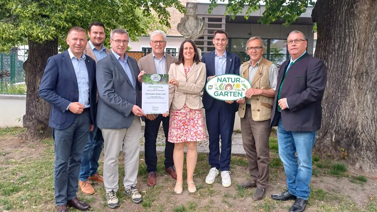 Das Retzer Land besteht aus „Natur im Garten“-Gemeinden