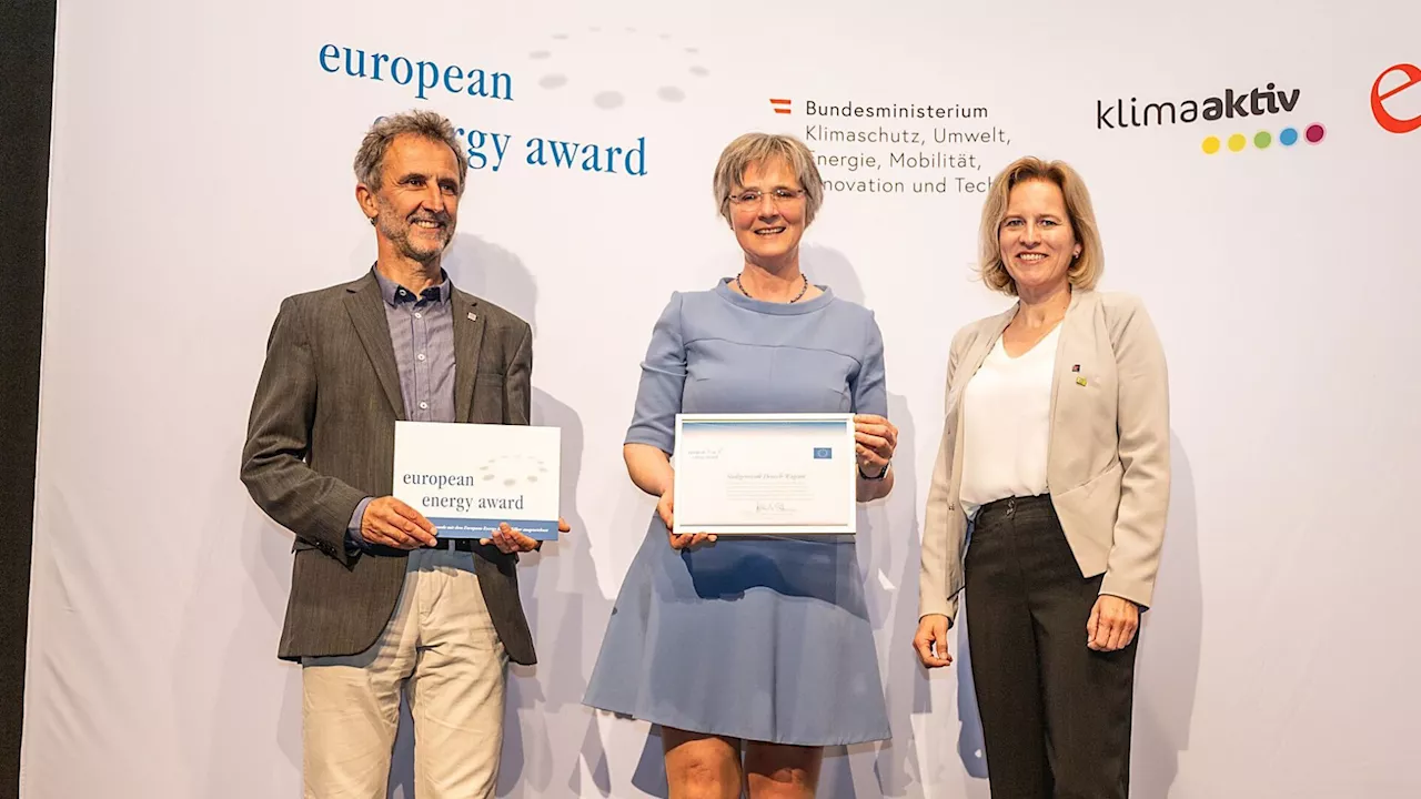 Deutsch-Wagram erhält den European Energy Award in Silber