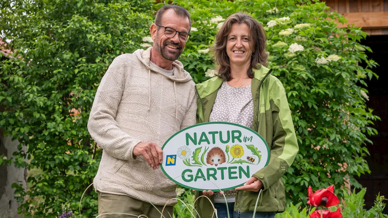 Karl Ploberger besuchte den Garten von Birgit Stoifl