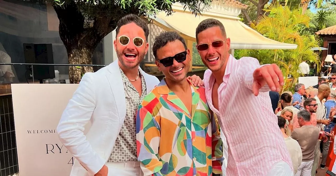 Ryan Thomas' wild Portugal 40th bash with celeb guests and special performance