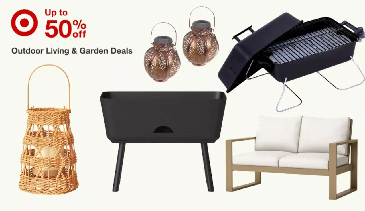 Celebrate summer with Target’s 50% off patio, grilling accessories and garden items sale