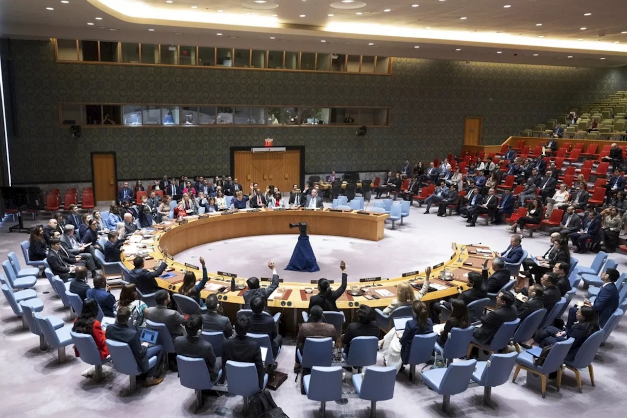 UN Security Council adopts a cease-fire resolution aimed at ending Israel-Hamas war in Gaza