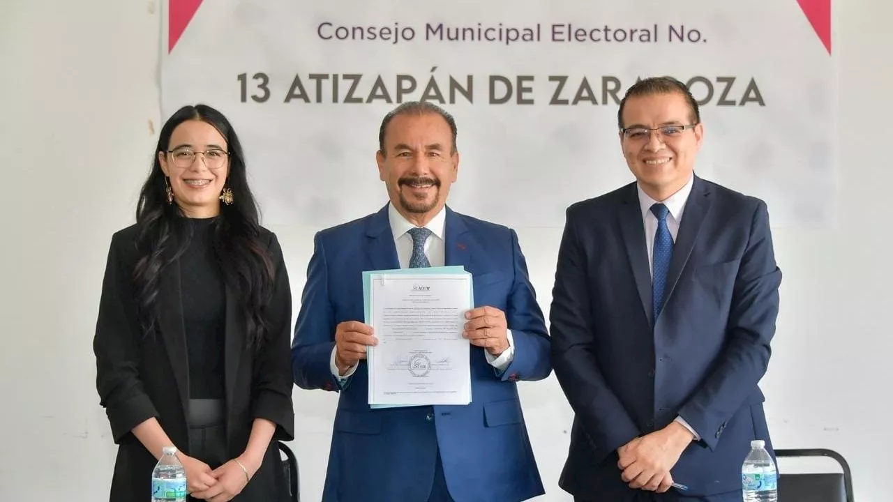 Pedro Ramírez se convertirá en el primer alcalde reelecto de Atizapán de Zaragoza