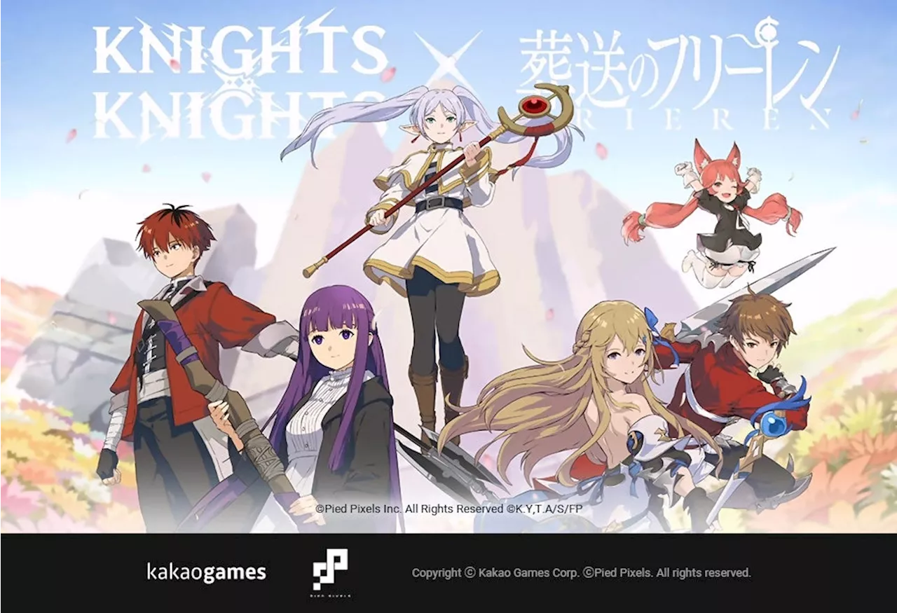 カカオゲームズの『グランサガポケット：KNIGHTS×KNIGHTS』 、大型IPのアニメ『葬送のフリーレン』とのコラボレーションを開始 さらにApp Store人気ゲームで1位を獲得！