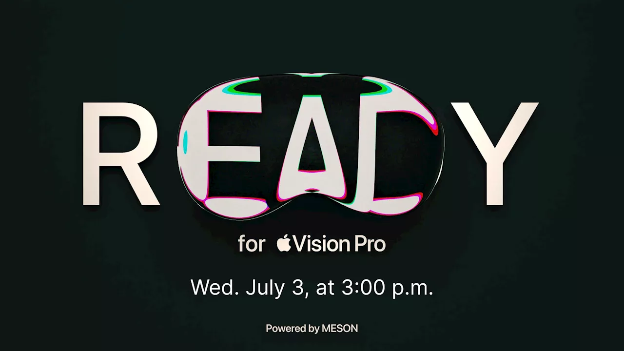 MESON、Apple Vision Proのエントリーセミナー「Ready for Apple Vision Pro」開催決定