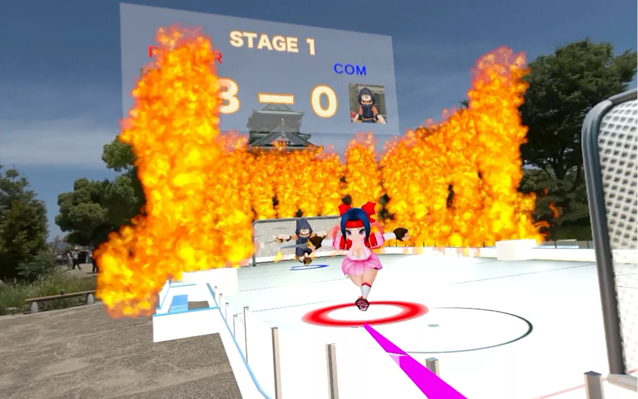 Apple Vision Pro日本国内発売決定を記念して、Apple Vision Proアプリ「Spatial Hockey Ninja」を期間限定で無料ダウンロード/ディスカウントにて提供。