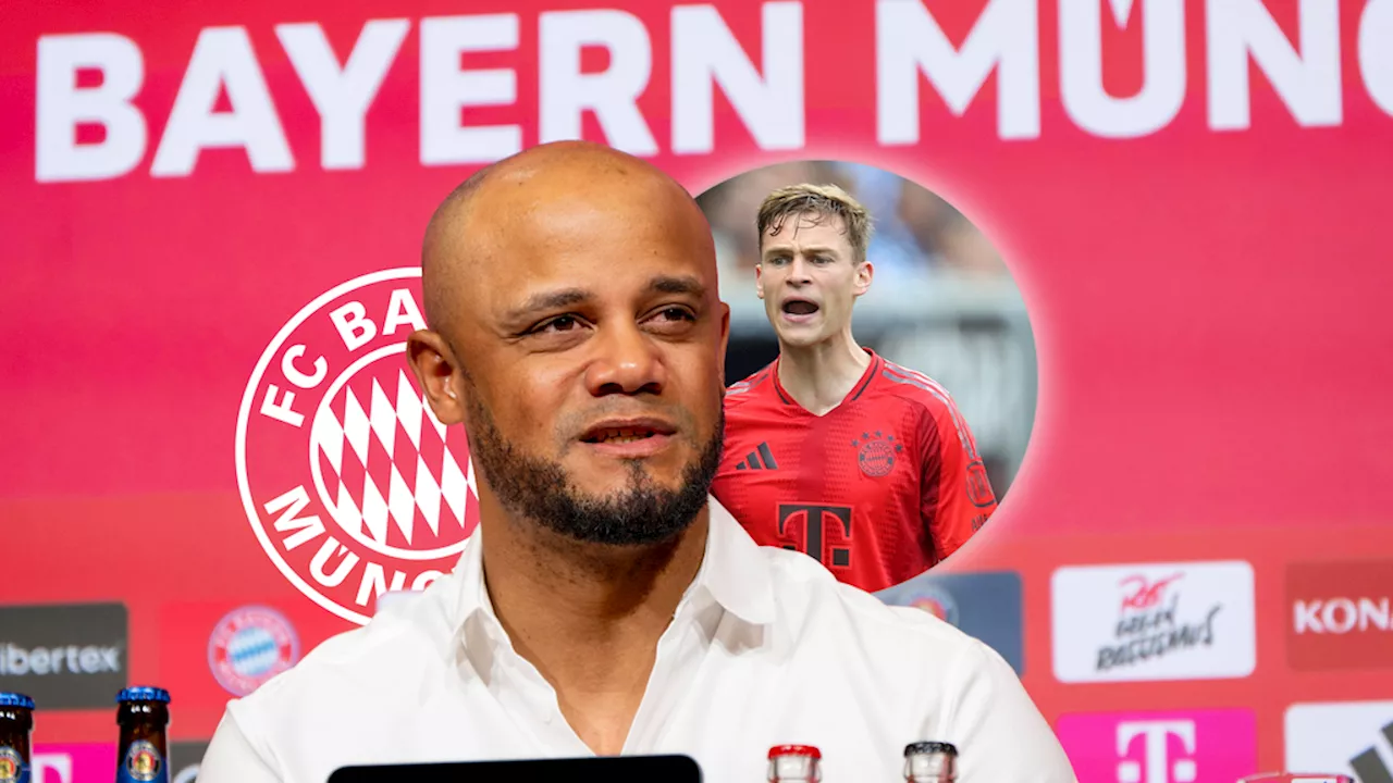 FC Bayern München: Kompany plant wohl ohne Kimmich - kommt es zum Abschied?