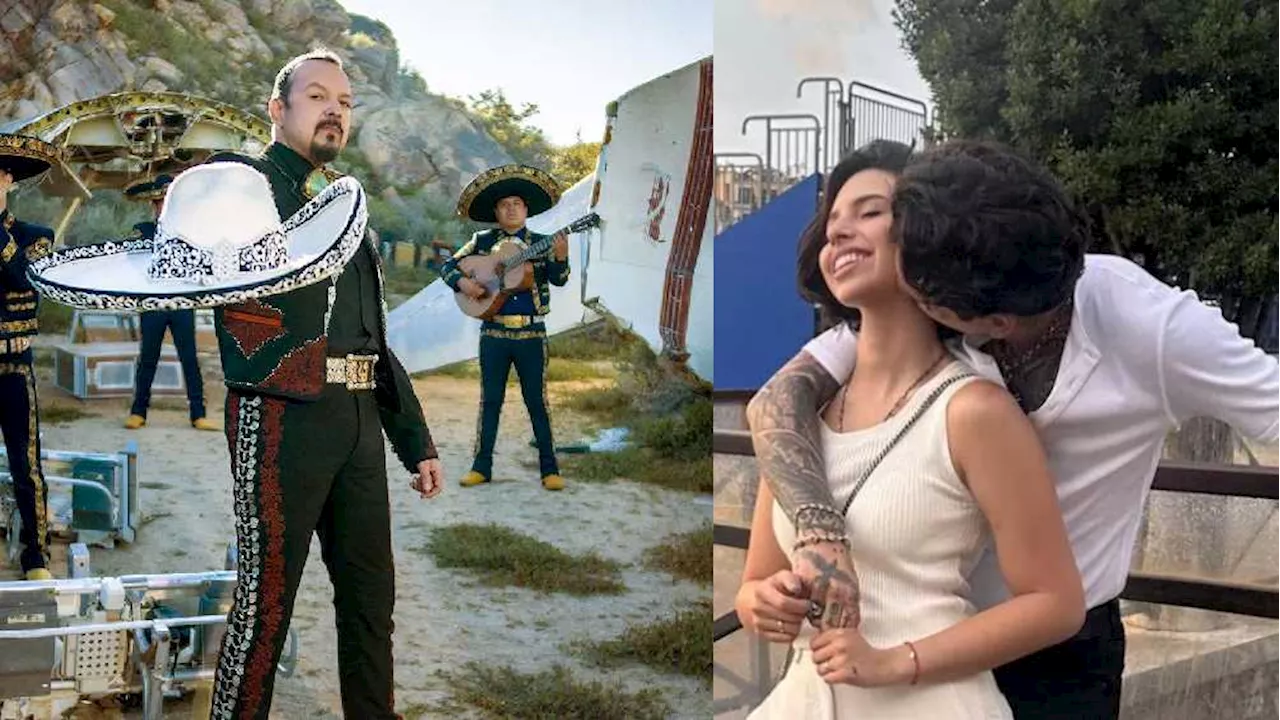 Pepe Aguilar reacciona al romance entre su hija Ángela Aguilar y Christian Nodal