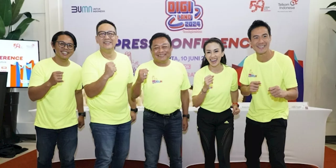 Hari Pertama Penjualan, Lebih dari 4.000 Tiket Digiland Run 2024 Sold Out