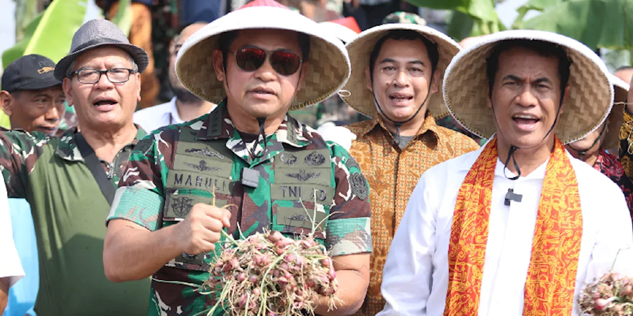 Optimalkan Lahan, Mentan Beri Jenderal Maruli Julukan 'Bapak Pangan'