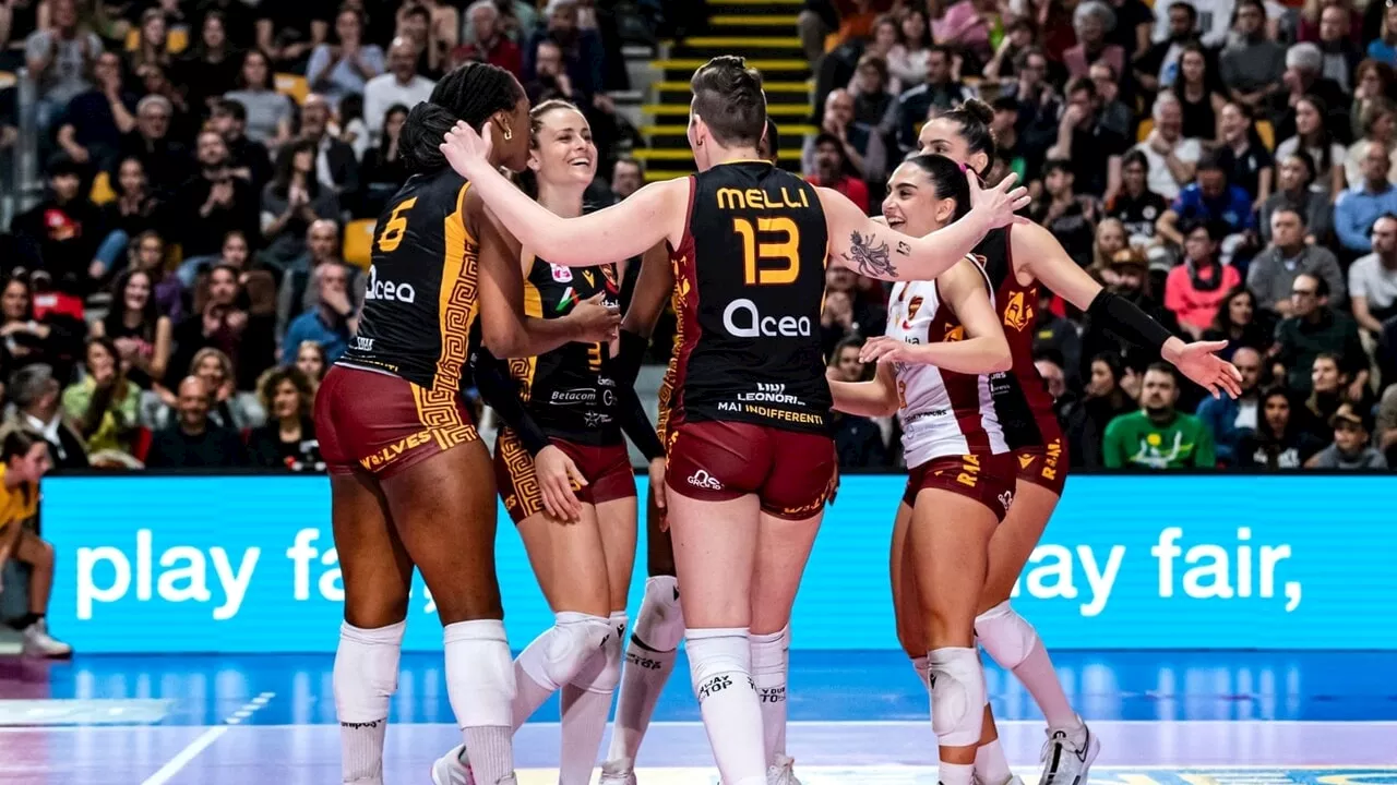 Roma Volley Club, quant’è bella giovinezza: età media in calo rispetto allo scorso anno