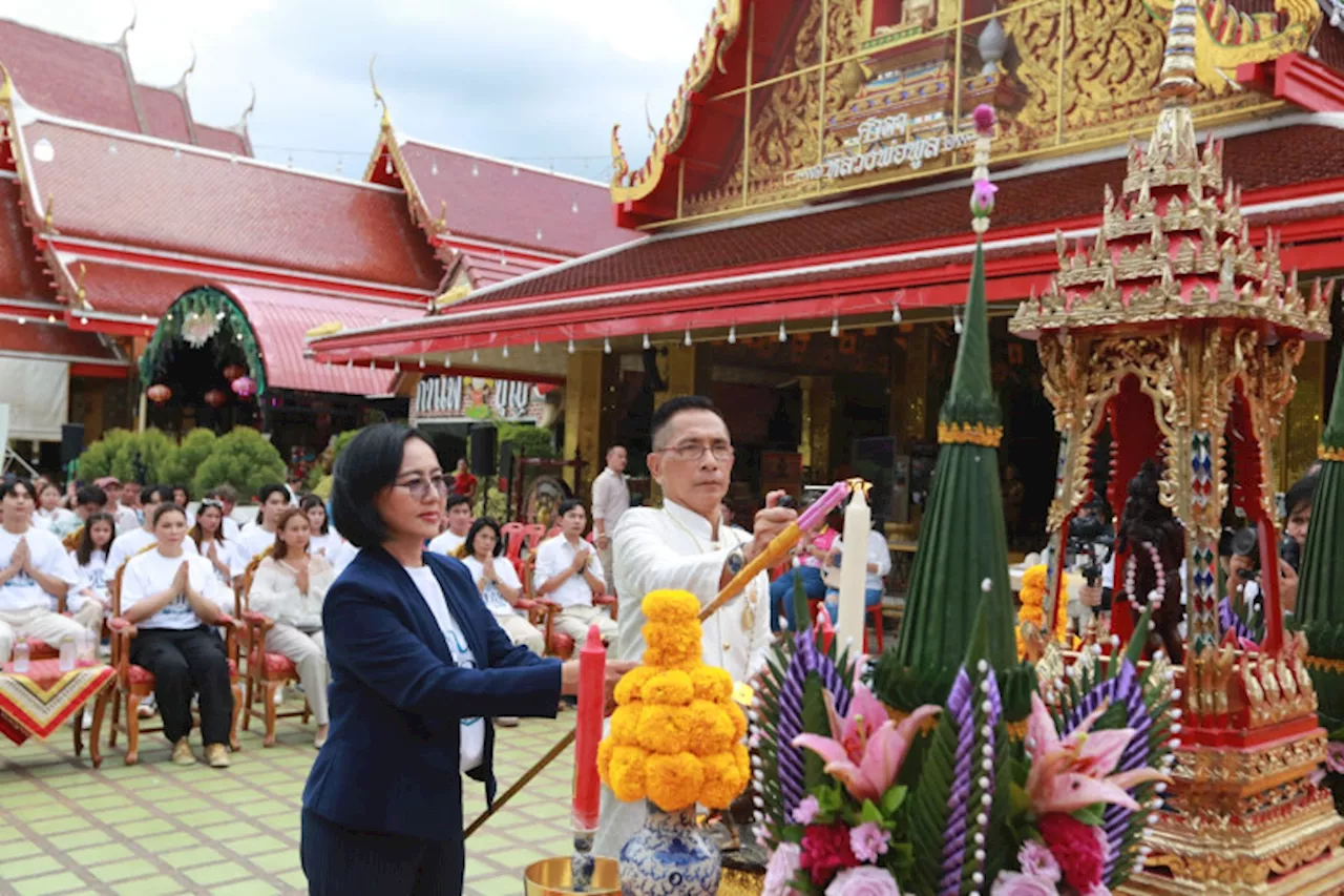 บวงสรวง พญายมฑูต วัดไผ่ล้อม เอาฤกษ์ เปิดกล้อง 'คุณยมฑูต' ซีรี่วายแฟนตาซีเรื่องแรกของไทย