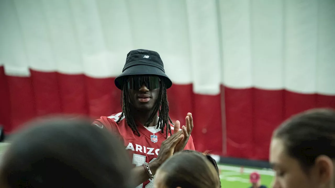 First Look at Marvin Harrison Jr. in Arizona Cardinals Uniform