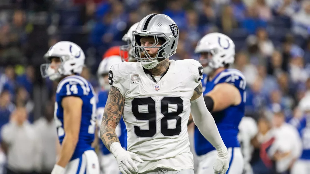 Las Vegas Raiders DE Maxx Crosby putting the offseason into perspective