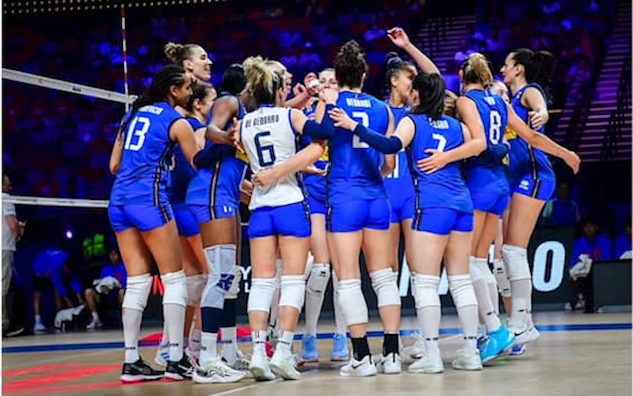 VNL, Italia-Canada 3-0, è ormai fatta per Parigi