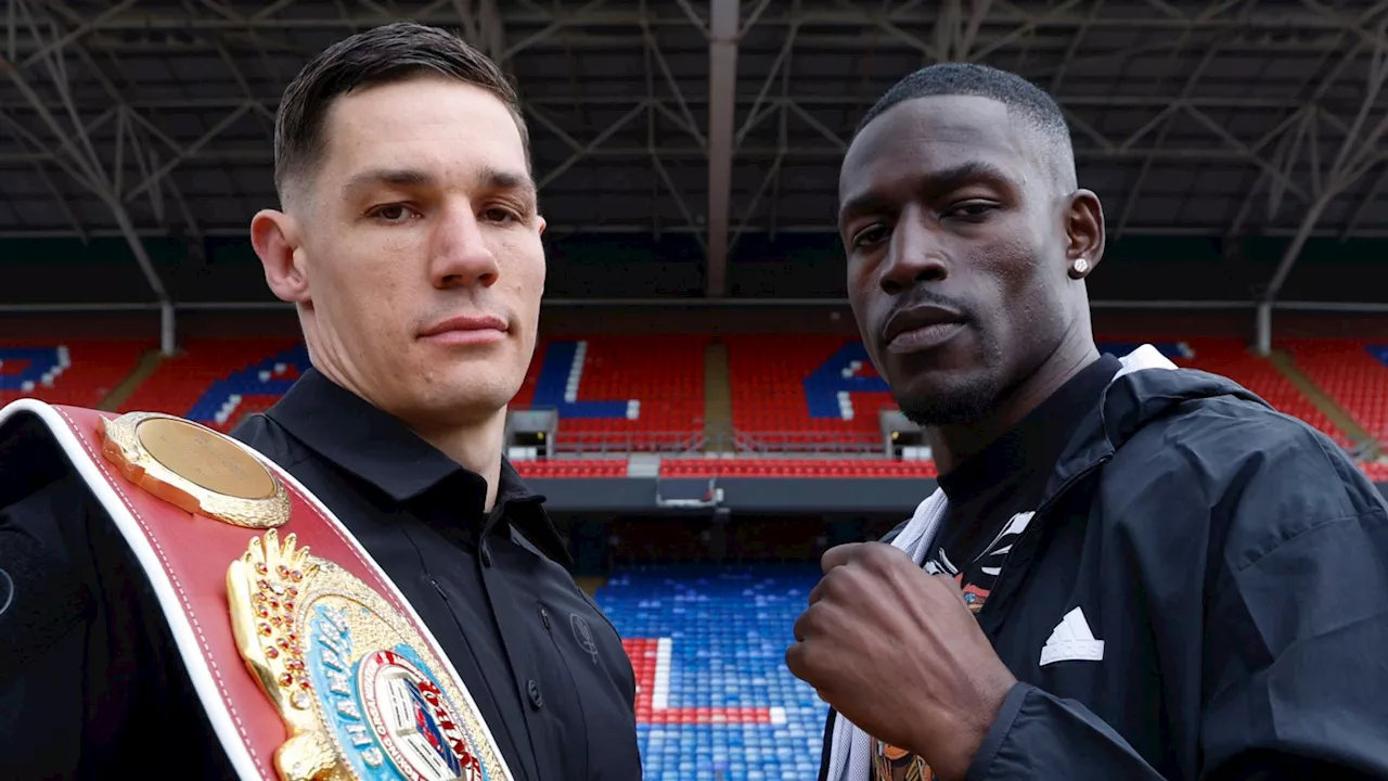 Chris Billam-Smith predicts knockout win over Richard Riakporhe in world title fight at Selhurst Park