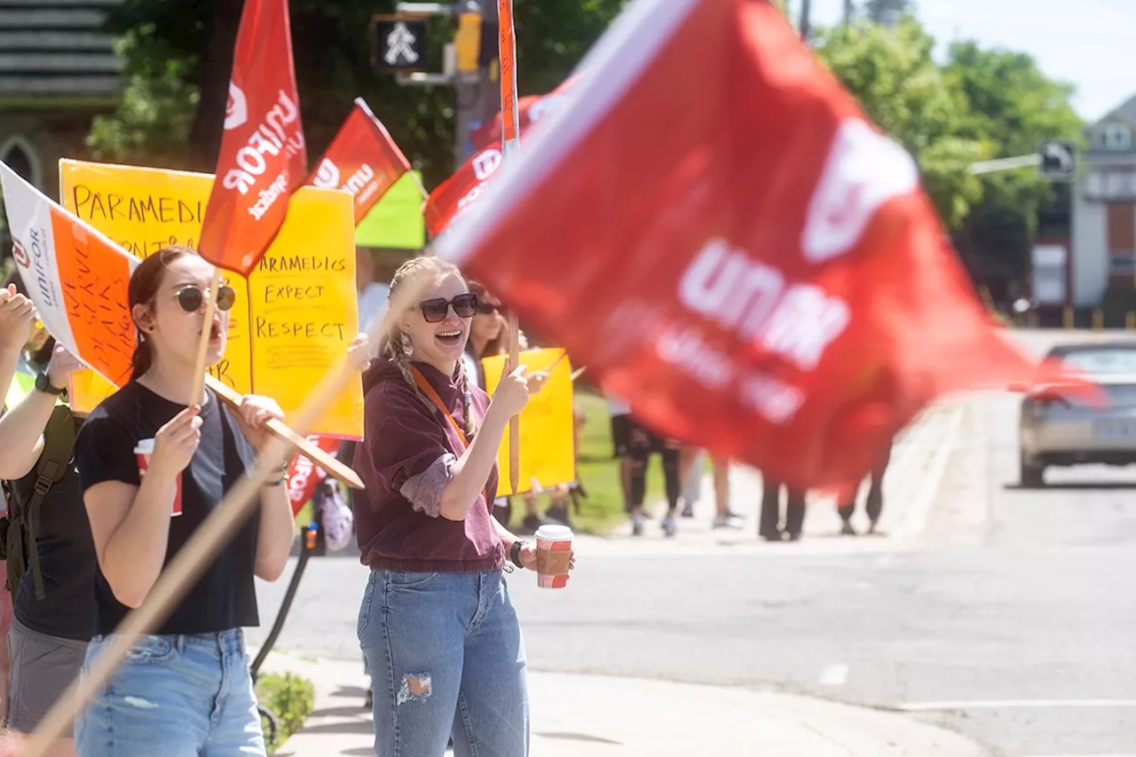 Sault paramedics eye strike option after employer walks away from bargaining