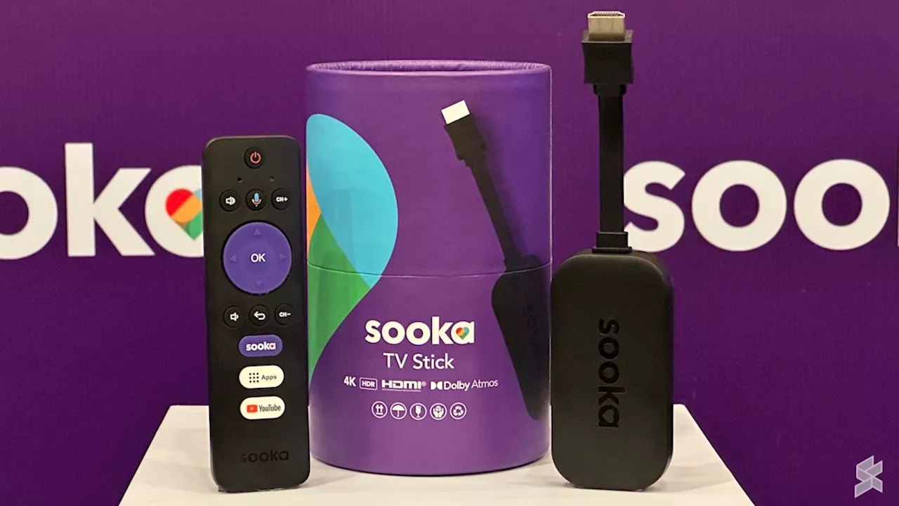 Sooka TV Stick goes official: Powered by Android TV, price starts at RM349