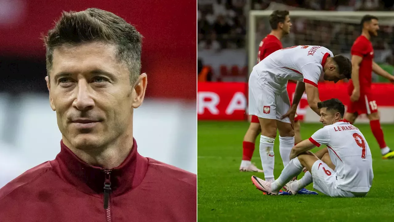 Robert Lewandowski suffers serious injury days before start of Euro 2024 campaign with Poland