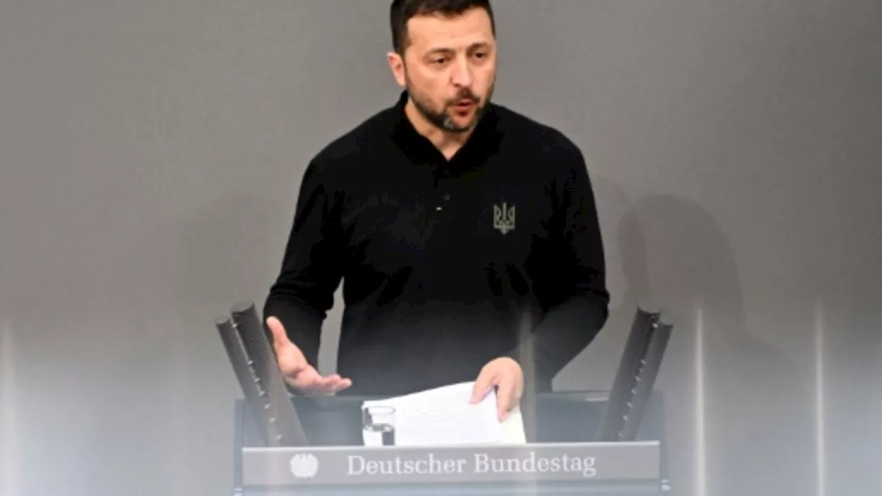 Selenskyj im Bundestag: Müssen Teilung der Ukraine durch russischen Krieg verhindern