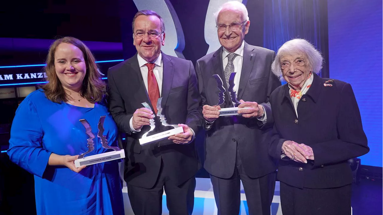 Für ihren Kampf gegen Antisemitismus: Margot Friedländer erhält Politik-Award in Berlin