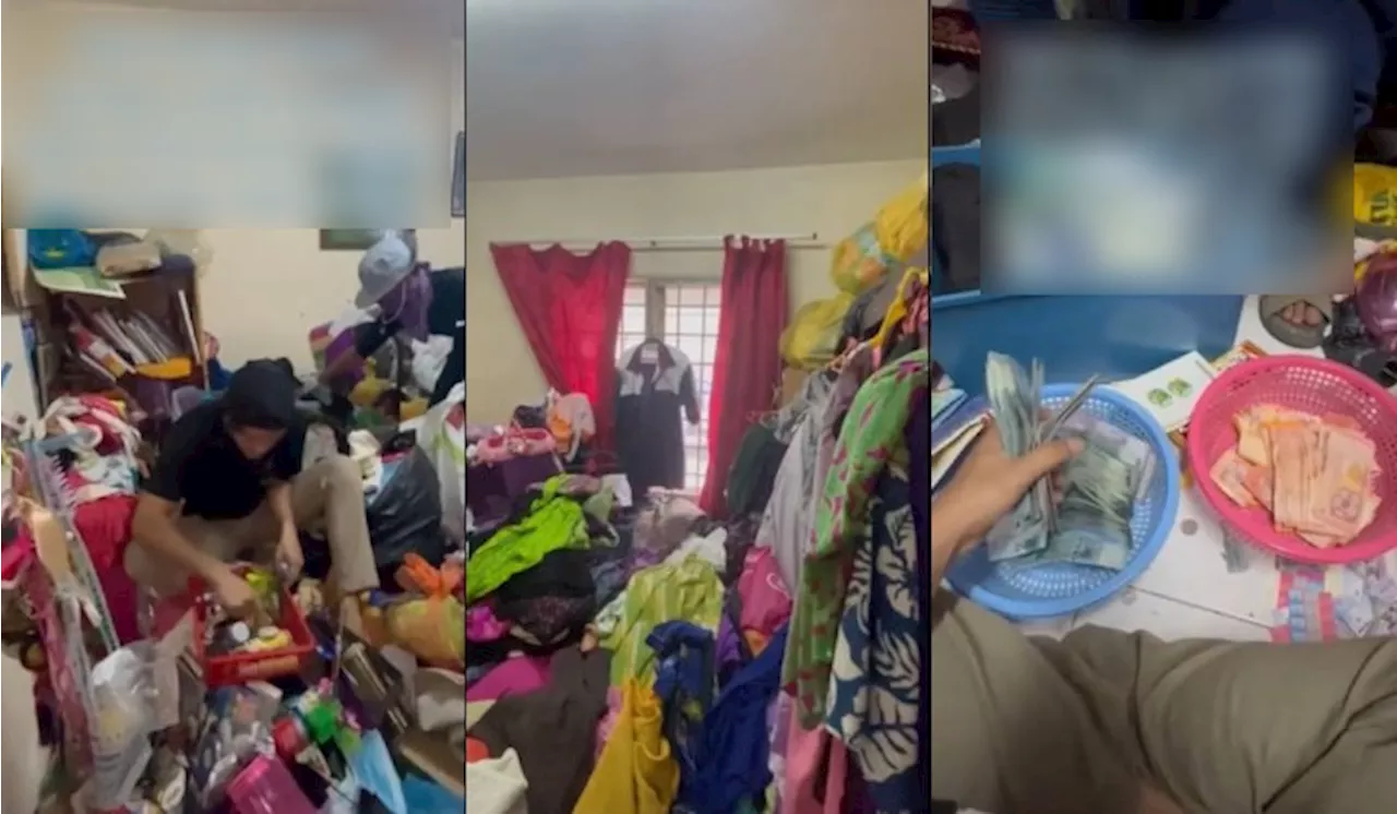 [Video] Team Servis Pembersihan Jumpa RM38 Ribu Selepas Kemas Rumah Terbiar Milik Arwah Ibu Pelanggan