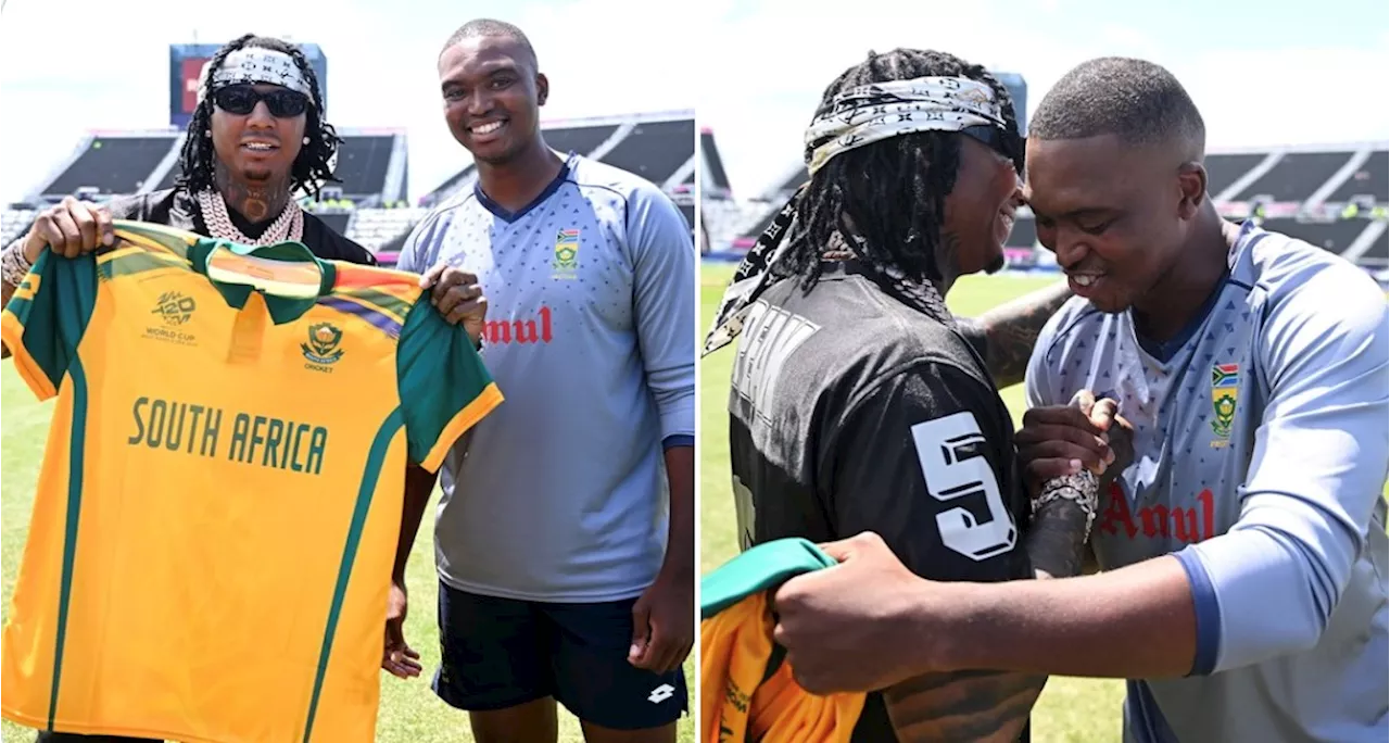 Proteas’ ‘cool factor’ skyrockets as US rapper comes out in support